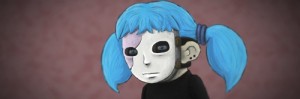 Create meme: fran bow, Sally's face, sally face