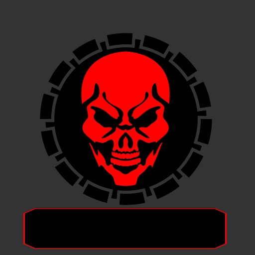 Create meme: gears of war skull, clan for drag racing, metro 2033 clan emblem