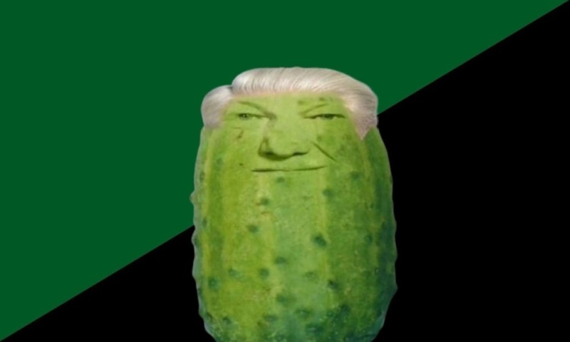 Create meme: man cucumber , meme cucumber, yeltsin cucumber