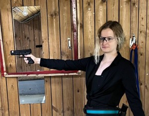 Create meme: girls with guns, people