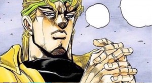 Create meme: dio goes to jotaro meme, dio and jotaro meme