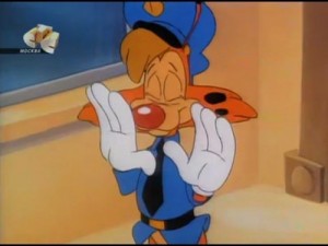 Создать мем: черный плащ, donald duck, darkwing duck