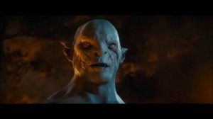 Create meme: lord of the rings, azog the Defiler from the hobbit, the hobbit an unexpected journey