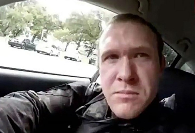 Create meme: terrorist attack in new zealand, the new Zealand gunner Brenton Tarrant, male 