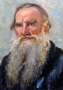 Create meme: portrait of l n Tolstoy, Leo Tolstoy portrait, Leo Tolstoy