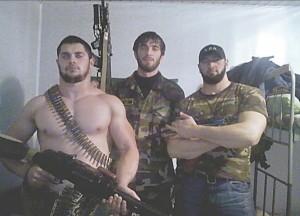 Create meme: the Kadyrov's security, Kadyrov's