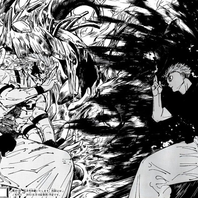 Создать мем: jujutsu kaisen манга, jujutsu kaisen магическая битва манга, манга