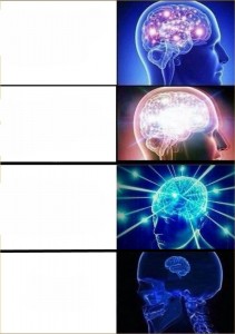 Create meme: memes about the brain, brain, meme brain