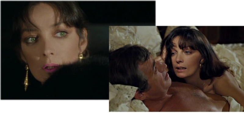 Create meme: Marie Laforet, Jean-Paul Belmondo, a frame from the movie