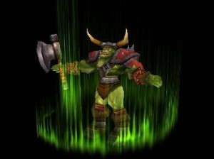 Create meme: orc, world of warcraft legion, Orc from Warcraft 3