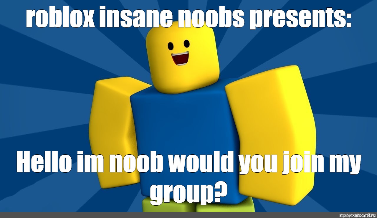 meme noob roblox