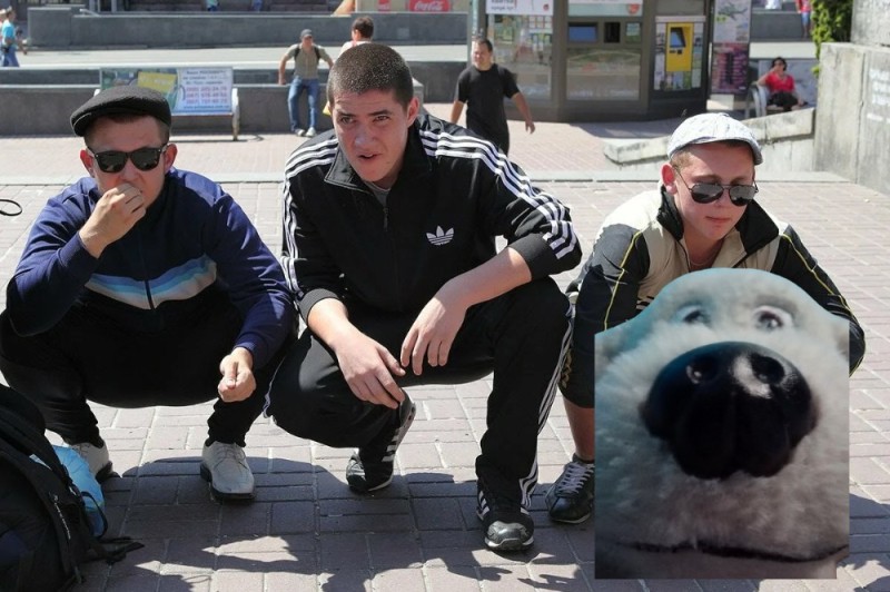 Create meme: Gopnik , kid Gopnik, Russian Gopnik