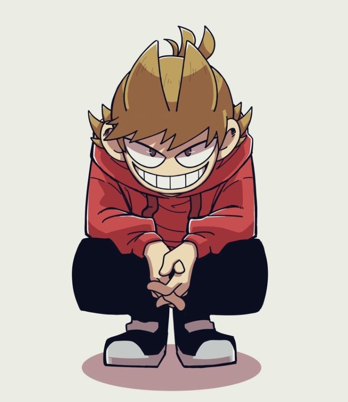 Create meme: tord eddsworld, Thord Larsson eddsworld, Tord is evil