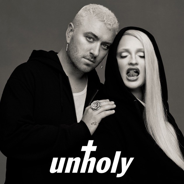 Create meme: sam smith kim petras unholy, Sam Smith Unholy cover, unholy sam smith