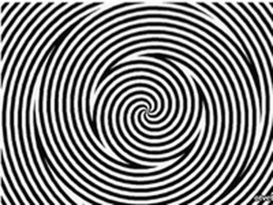 Create meme: optical illusions hallucinations, hypnosis, hypnotic spiral