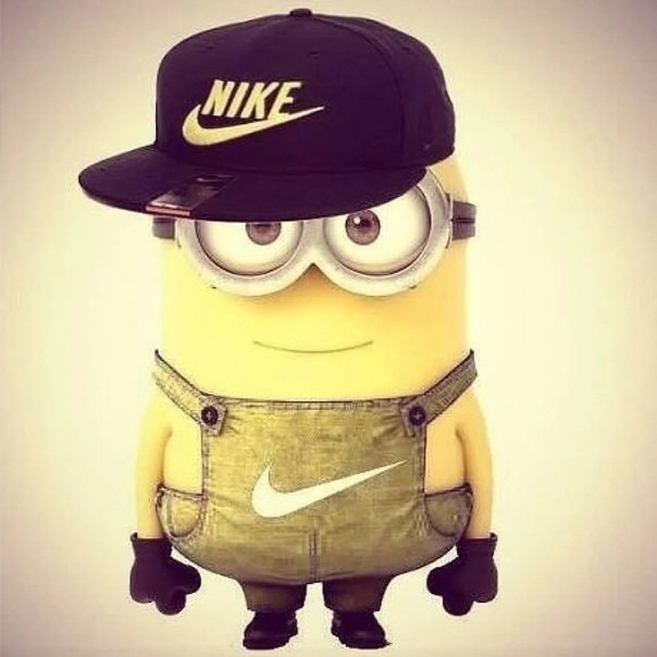 Create meme: cute minion, cool minion, minion in a cap