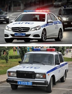 Создать мем: полицейские машины россии ваз, автомобиль дпс, старые машины дпс