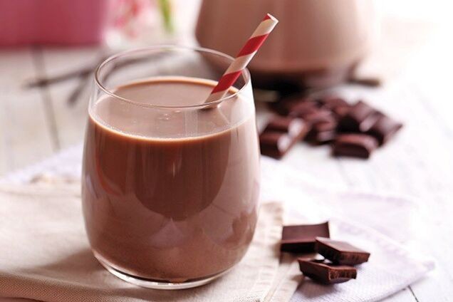 Create meme: chocolate milk, chocolate milkshake, cocoa drink
