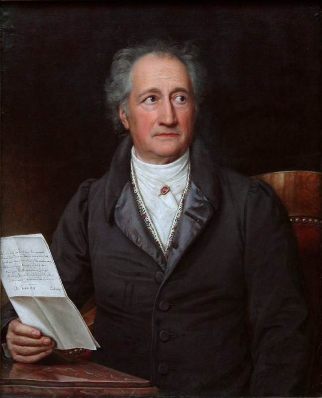 Create meme: Goethe Johann Wolfgang, Johann Wolfgang Goethe, Johann Wolfgang Goethe (1749-1832)