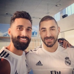 Create meme: erkan zengin, karim benzema, negredo