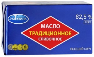 Создать мем: экомилк масло традиционное 82.5, масло экомилк традиционное сливочное 82.5, масло сливочное экомилк