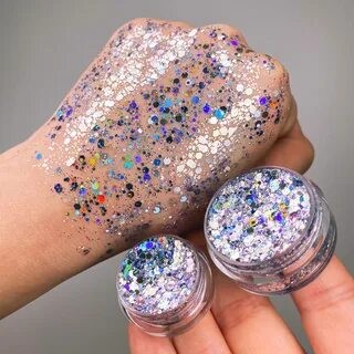 Create meme: glitter gel, glitter for face and body, glitter for the face