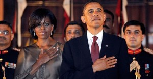 Create meme: Barack and Michelle Obama, michelle obama, Obama's wife