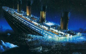 Create meme: on the Titanic, titanic, Titanic dead