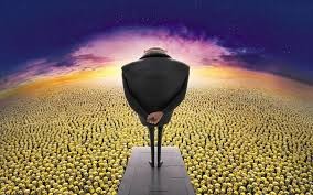 Create meme: gais ai hev e bad news minions, meme GRU, with deep meaning