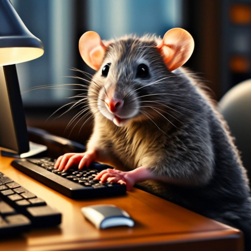 Создать мем: крыса дома, домашняя крыса, крыса мышь