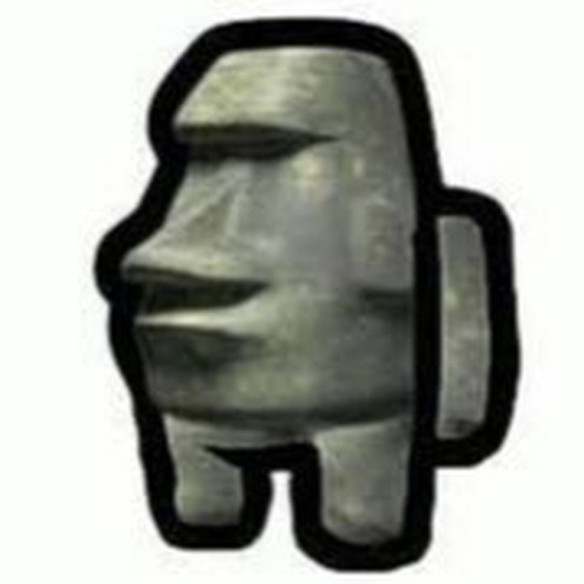 moai emoji) - Imgflip