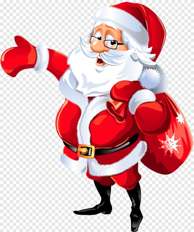 Create meme: santa claus, santa claus clipart, cartoon santa claus