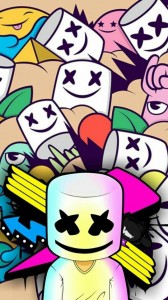 Create meme: marshmallow silence, marshmallow dj, dj marshmello