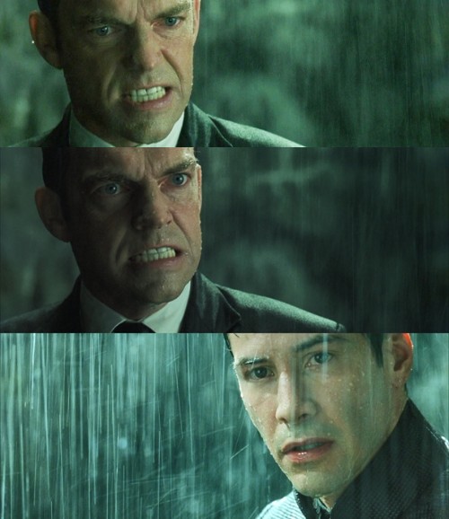 Create meme: Mr Anderson matrix, agent Smith Mr Anderson, Mr Smith matrix