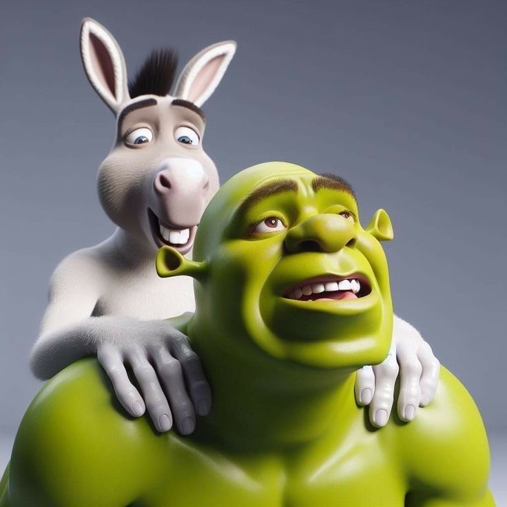 Create meme: Shrek cartoon, Shrek 1, Shrek 