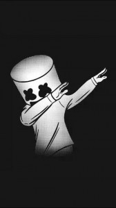 Create meme: Marshmello, Mr. marshmallow deb black and white, marshmallows deb art