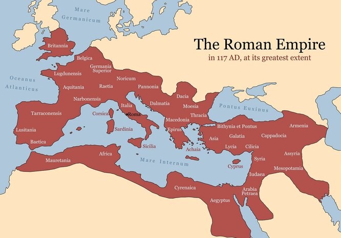 Create meme: roman empire map, the Roman empire at its peak, eastern roman empire