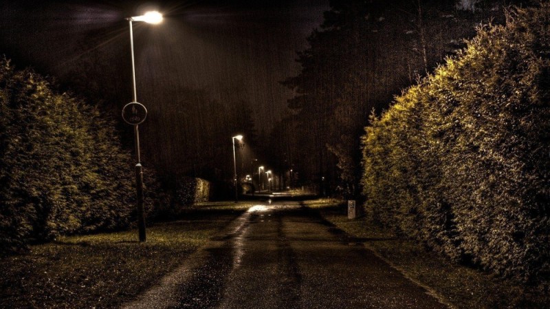 Create meme: street lighting, street lamp, night lights