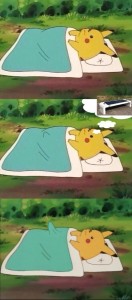 Create meme: Pikachu meme, Pikachu is sleeping meme, Pikachu