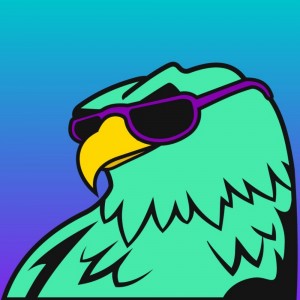 Создать мем: логотип для клана фалькон, голова орла, eagle mascot logo