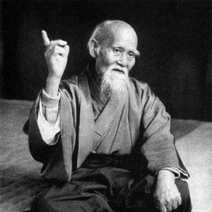 Create meme: Morihei, generator memes, Sensei