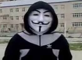 Create meme: anonymous , anonymous mask, little anonymous