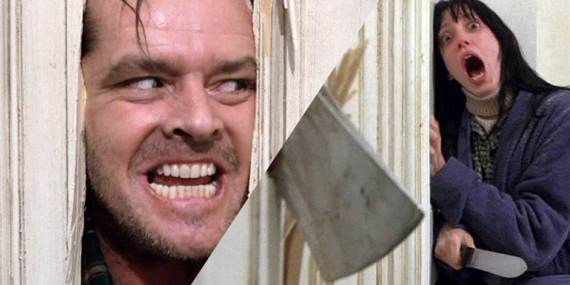 Create meme: the radiance of the king, Jack Nicholson shining meme, the shining axe