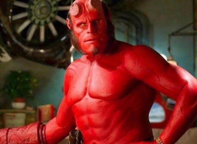 Create meme: Hellboy Ron Perlman, Hellboy actor, Hellboy II