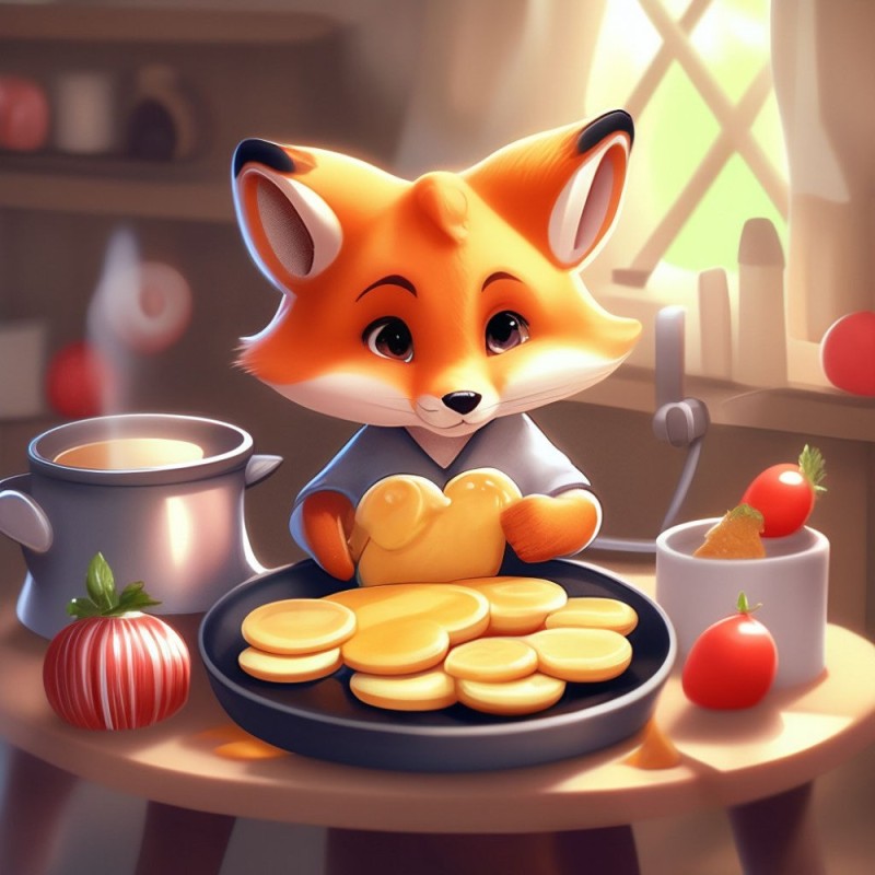 Create meme: Fox , good morning , good morning Fox