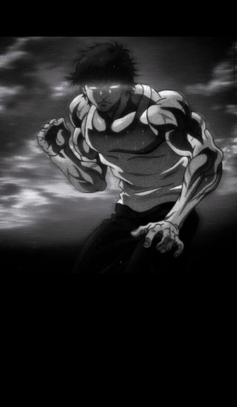 Create meme: tanks hanma anime, hanma fighter baki, fighter bucky art