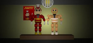 Создать мем: fnaf 2 аниматроники игрушки, фнаф 2020 аниматроники, five nights at freddy's