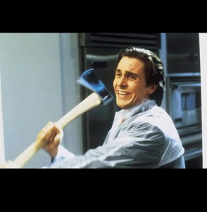 Create meme: American psycho memes, American psycho 2000, American psycho meme axe