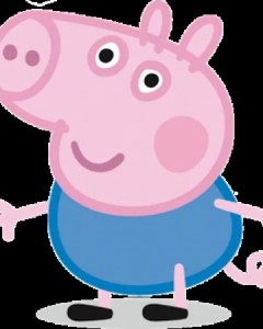 Создать мем: peppa pig george, пеппа пеппа, свинка пеппа