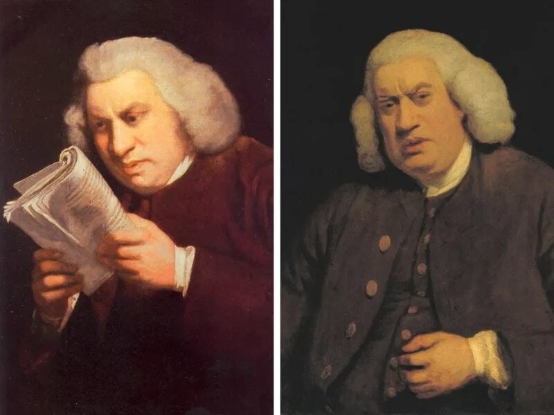 Создать мем: dr samuel johnson, сэмюэл джонсон (1709-1784), самуэль джонсон мем